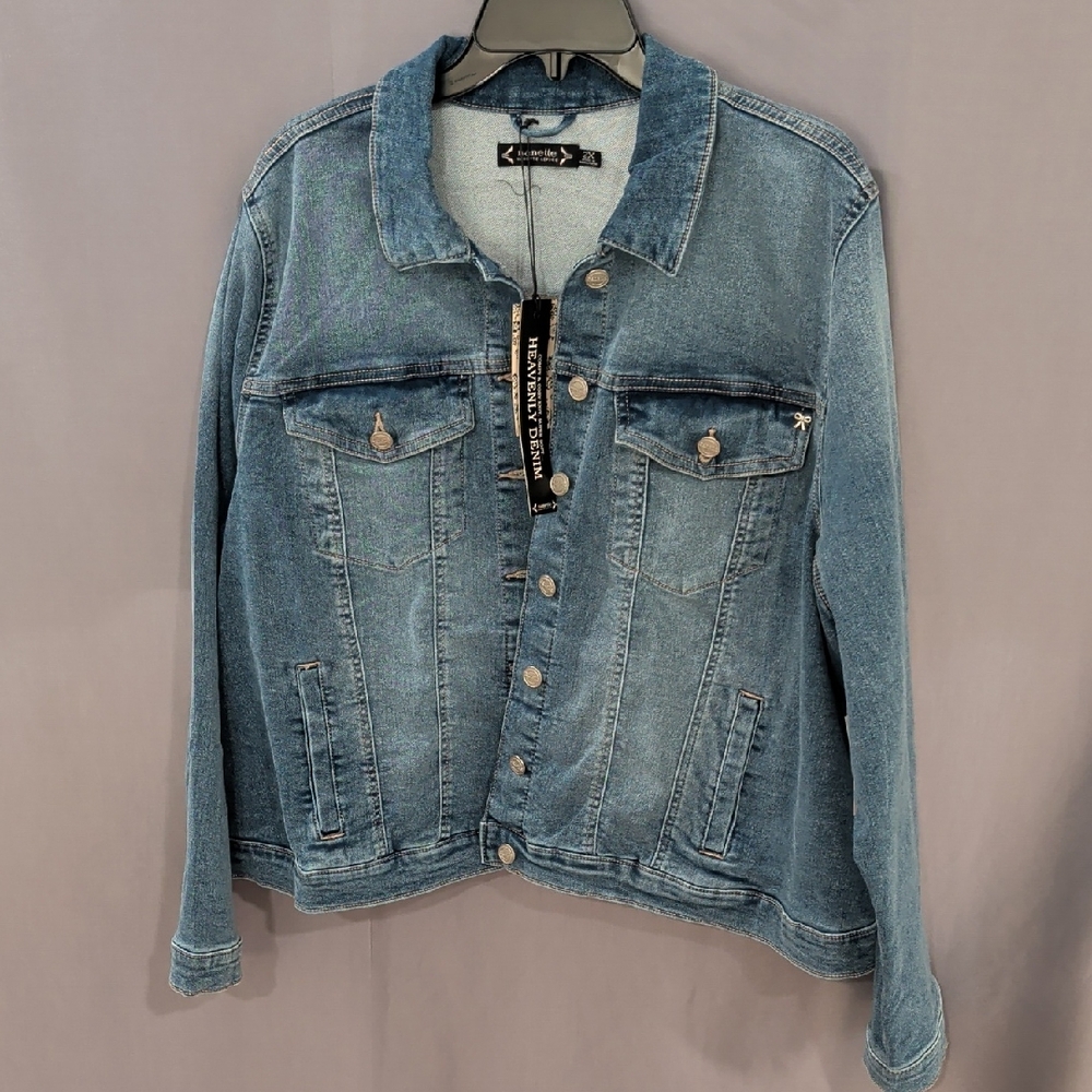 Women's Denim Jacket 2X NWT